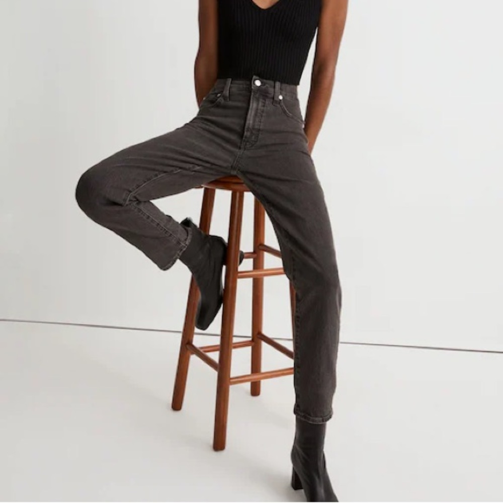 Madewell The Perfect Vintage Jean Black‎ Denim Size 27